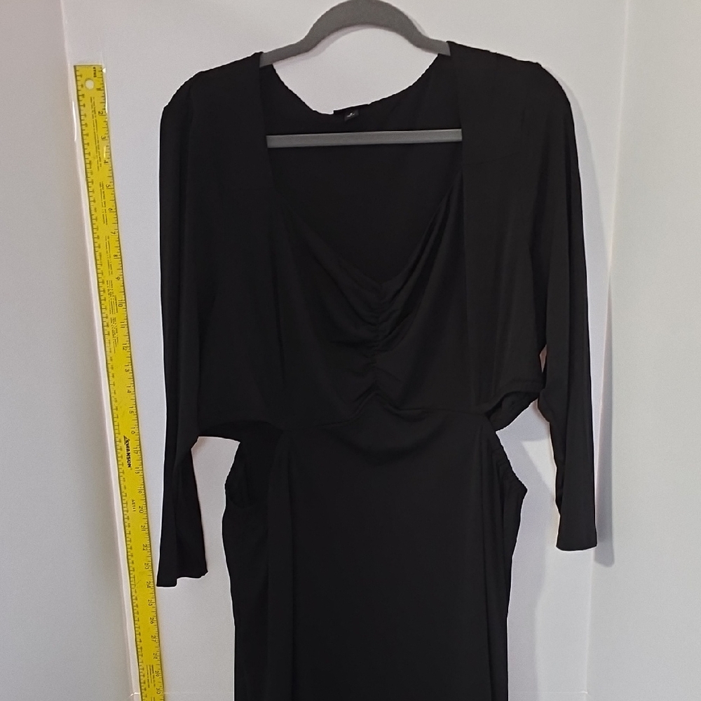 Torrid Black Long Sleeve Dress Size 18/20